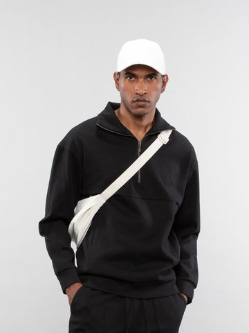 Quarter-zip sweatshirt