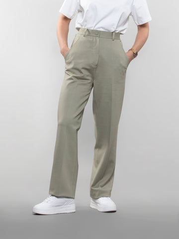 Straight-leg trouser